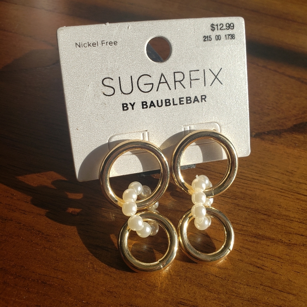 Sugarfix By BaubleBar Linked Hoop Earrings
